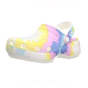 Crocs Tie-Dye Platform Shoe